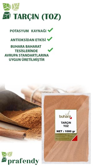 BUHARA TOZ TARÇIN 1000 GR