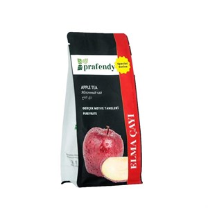 PRAFENDY ELMA ÇAYI GERÇEK MEYVE TANELİ 250 gr x 24 Ad.