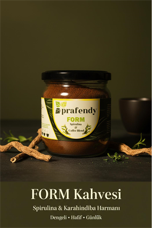 PRAFENDY FORM SPIRULINA KAHVE 125g