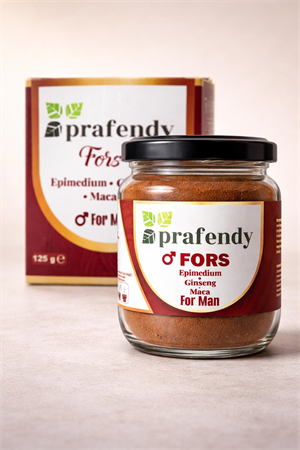 PRAFENDY FORS Epimedium-Gingseng Karışımlı Erkeklere Özel Kahve 125g