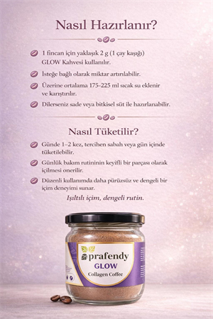PRAFENDY GLOW KOLAJENLİ KAHVE 125g