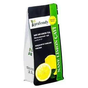 Prafendy Nane Limon Çayı 250g - Gerçek Meyve Taneli - PRAFENDY