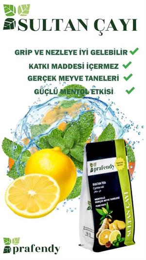 PRAFENDY SULTAN ÇAYI - GERÇEK MEYVE TANELİ 250 GR