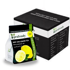 PRAFENDY TOPTAN NANE LİMON ÇAYI GERÇEK MEYVE TANELİ 1 Kg x 6 Ad.