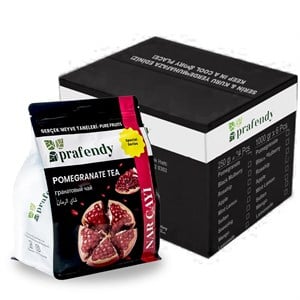 PRAFENDY TOPTAN NAR ÇAYI GERÇEK MEYVE TANELİ 1 Kg x 6 Ad.