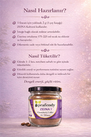 PRAFENDY ZEINA KAHVE 125 GR