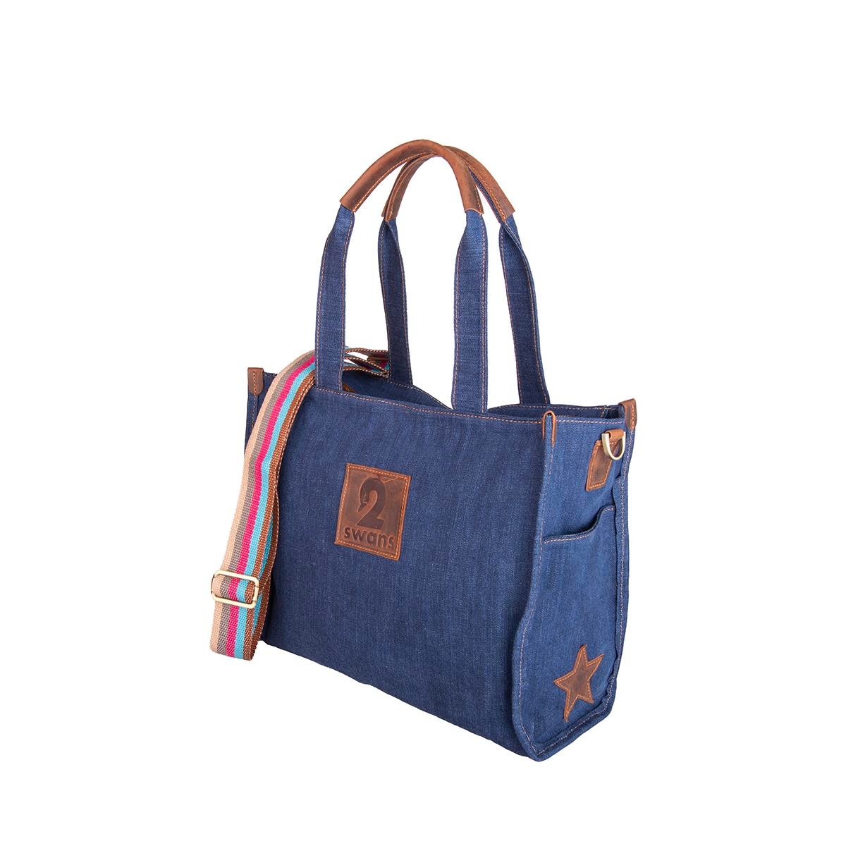 Kot Omuz Çantası Koyu Mavi