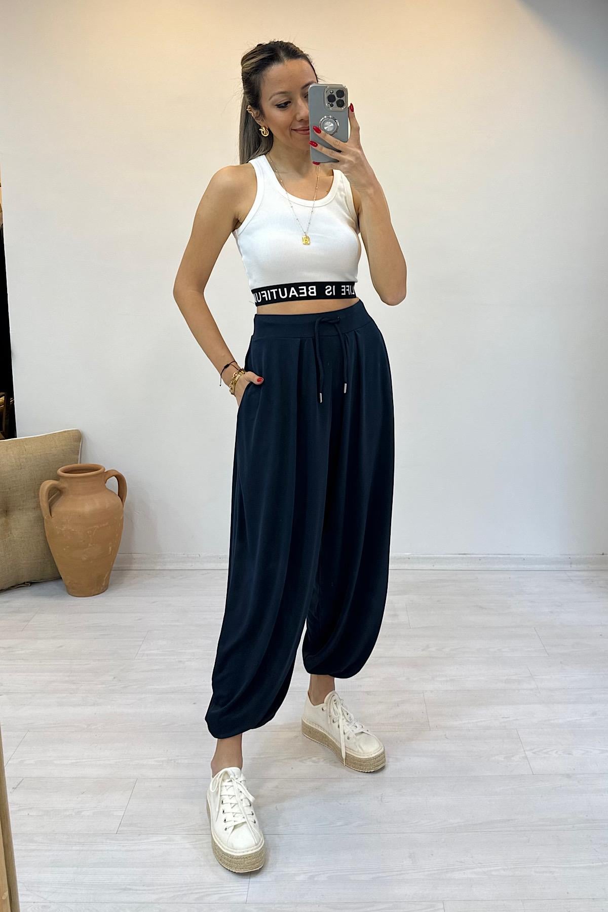 Modal Şalvar - Lacivert