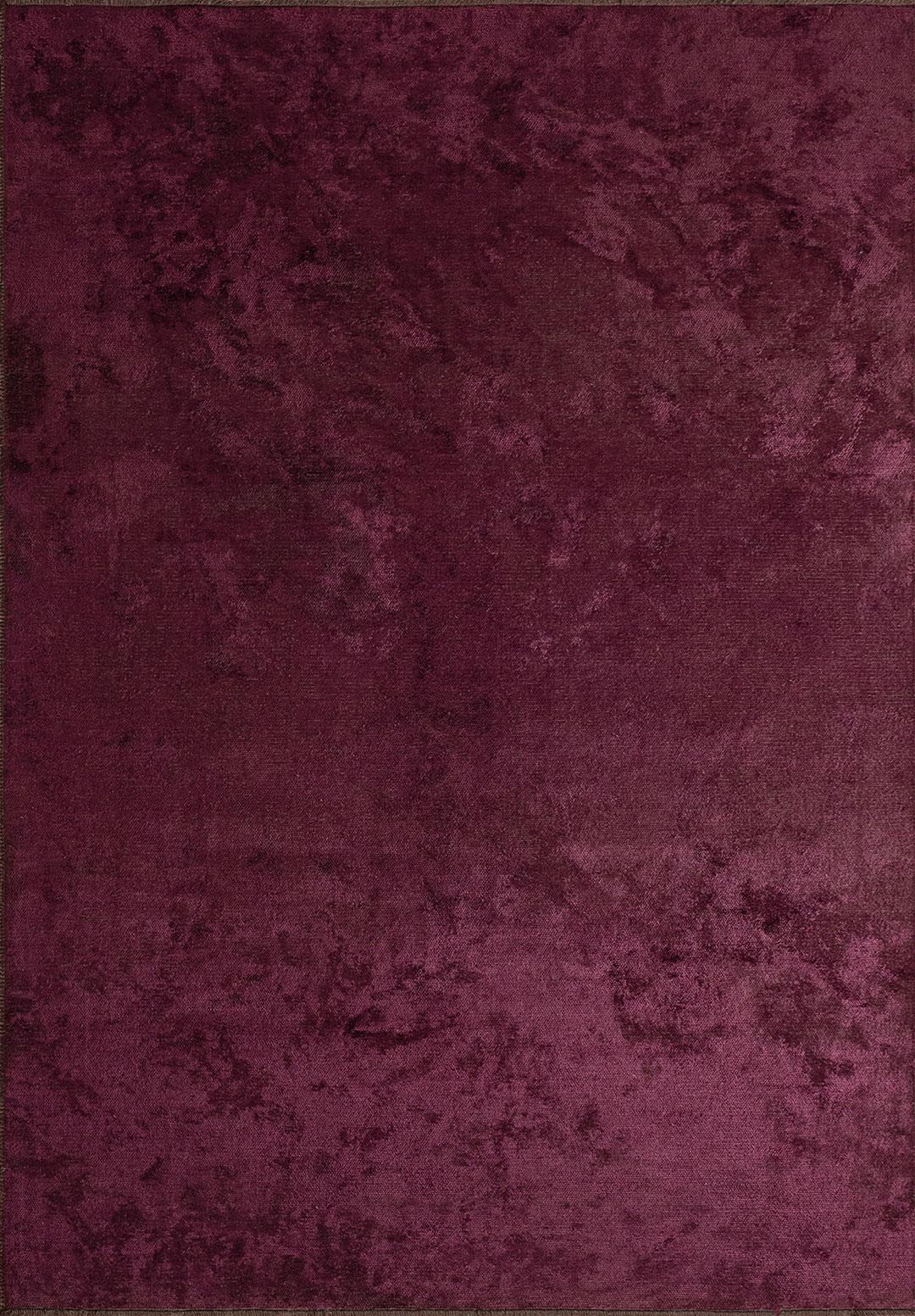 PLAIN DARK DAMSON (C) RUG