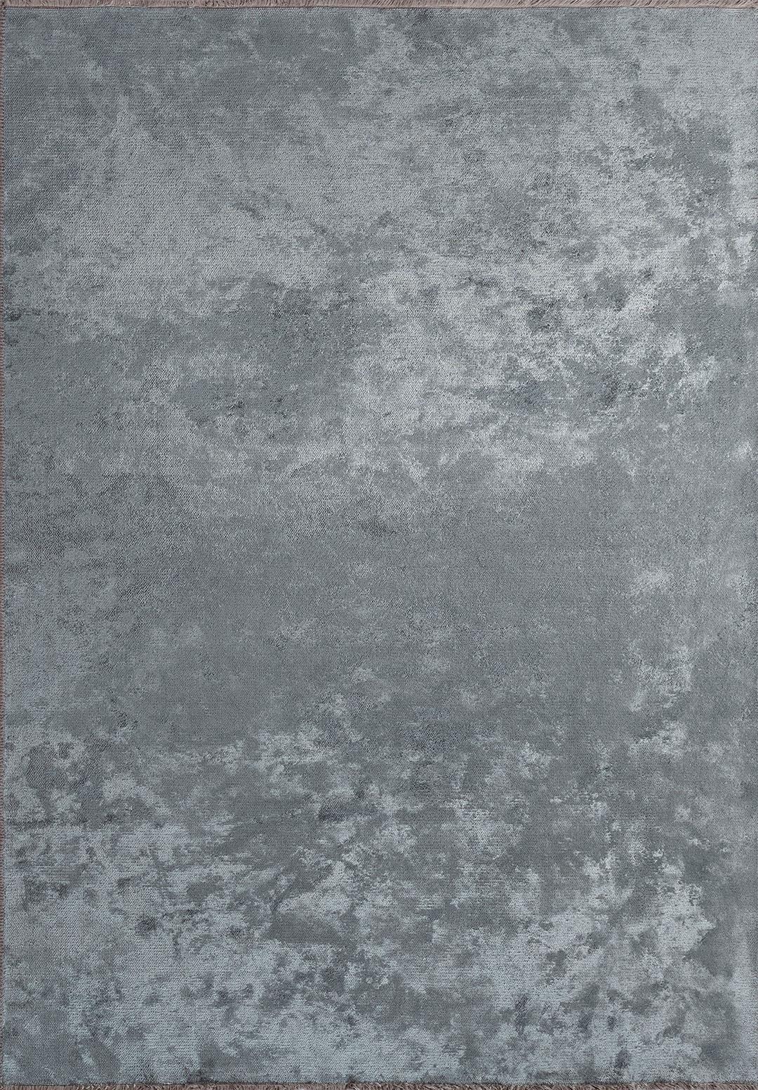 PLAIN BLUE (M) RUG