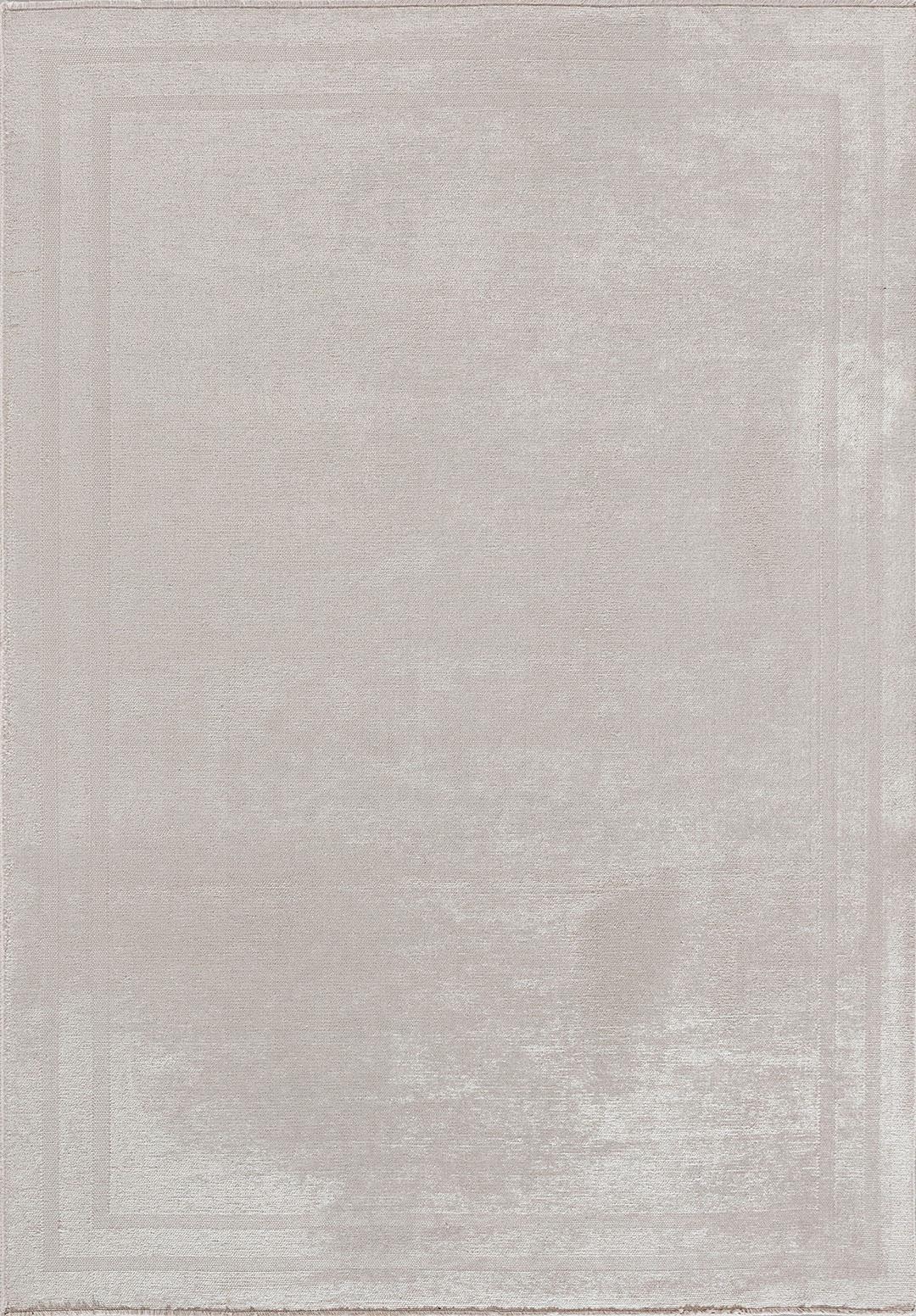 PARALLEL BORDER ECRU RUG