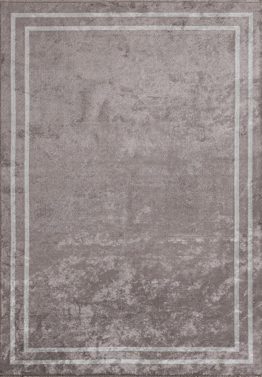 PARALLEL BORDER DARK GREY - LIGHT GREY RUG