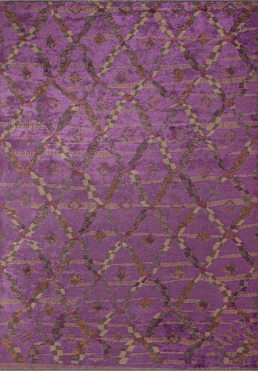 JASMINE CHERRY - PURPLE - TERRA RUG