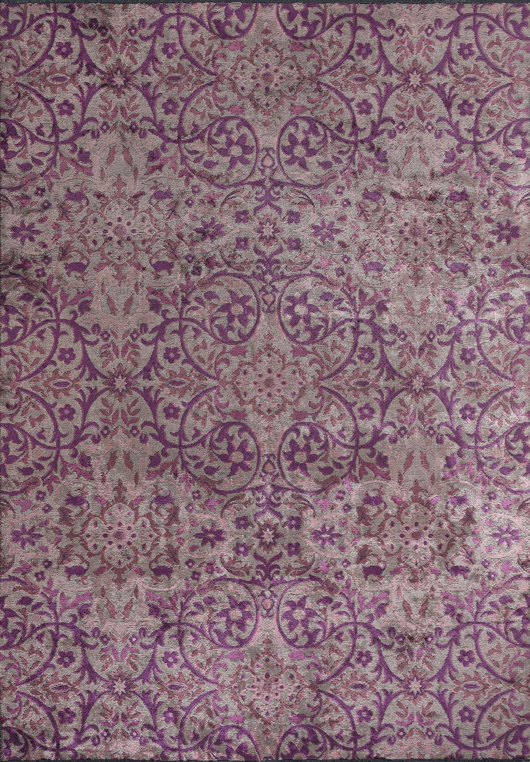 VIOLETTA COPPER - ROSE - PURPLE RUG