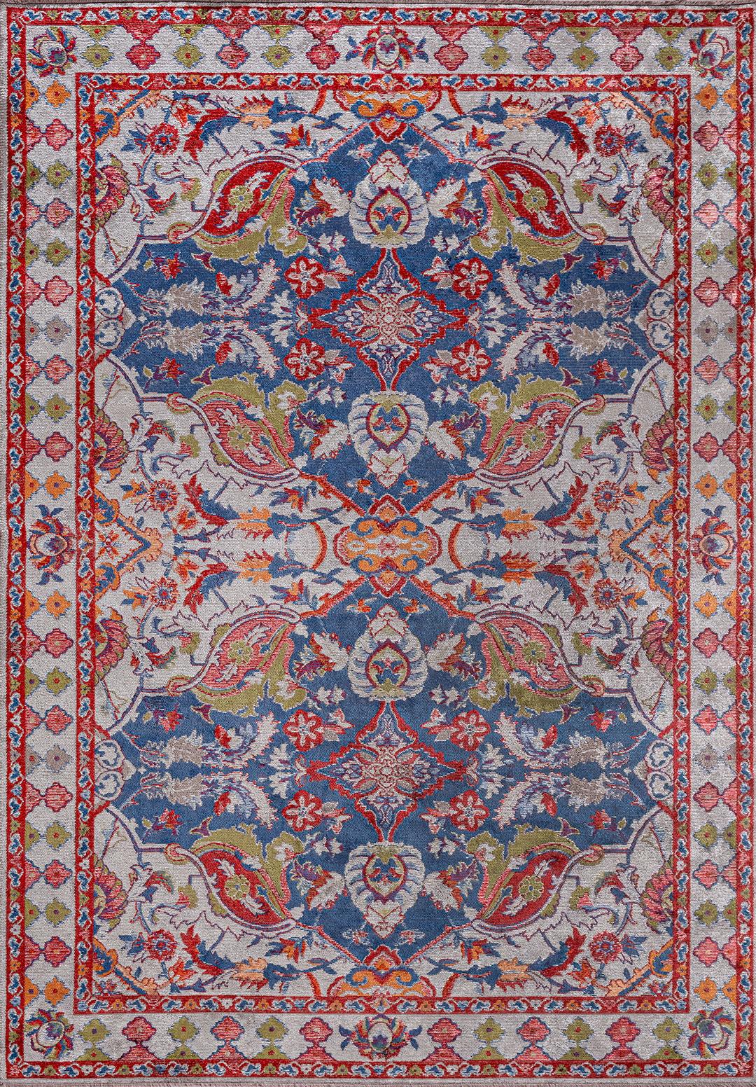 FORTRESS LIGHT GREY - GREEN - RED - NAVY BLUE - TERRA - DARK GREY RUG
