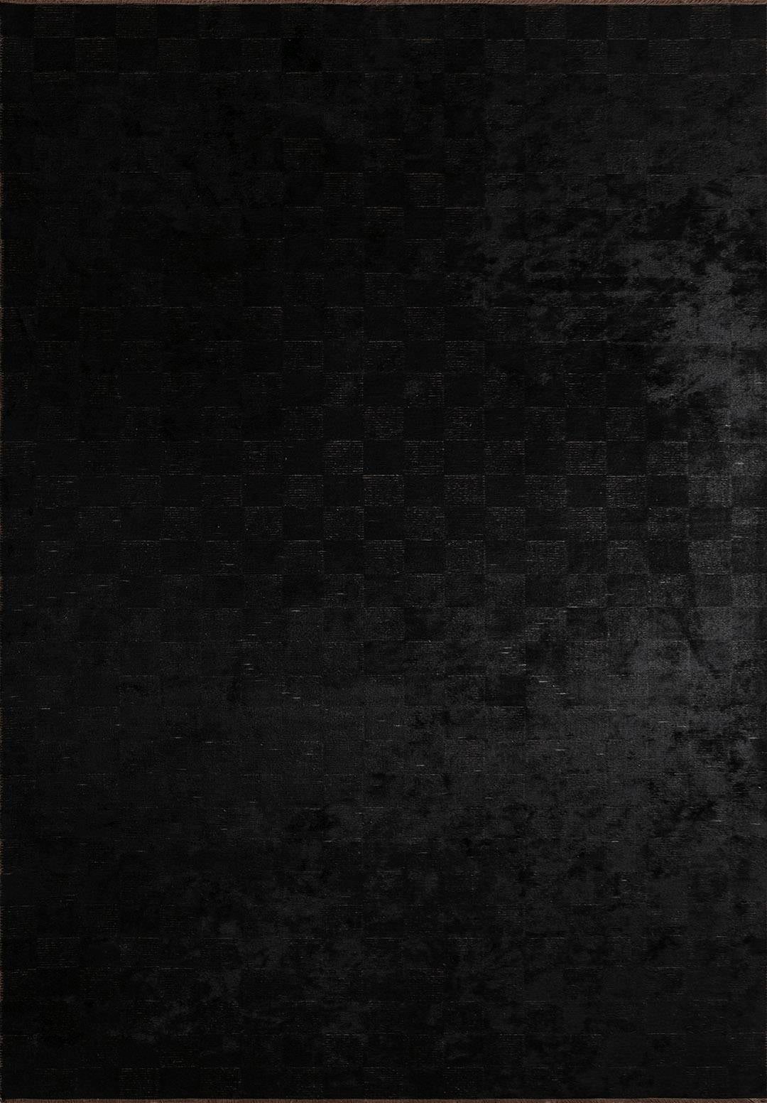 CHECKERS BLACK RUG