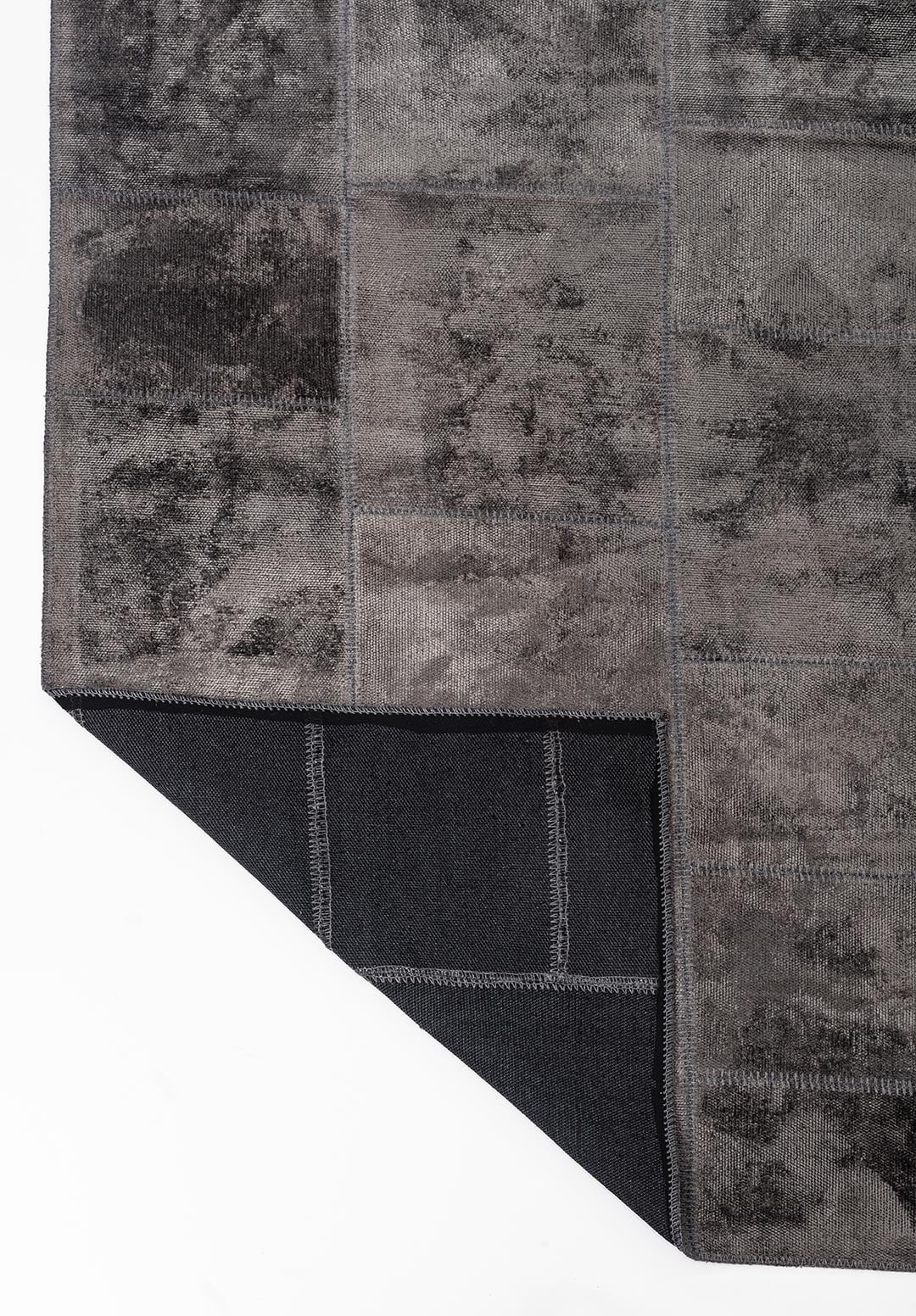 PATCH ANTHRACITE RUG