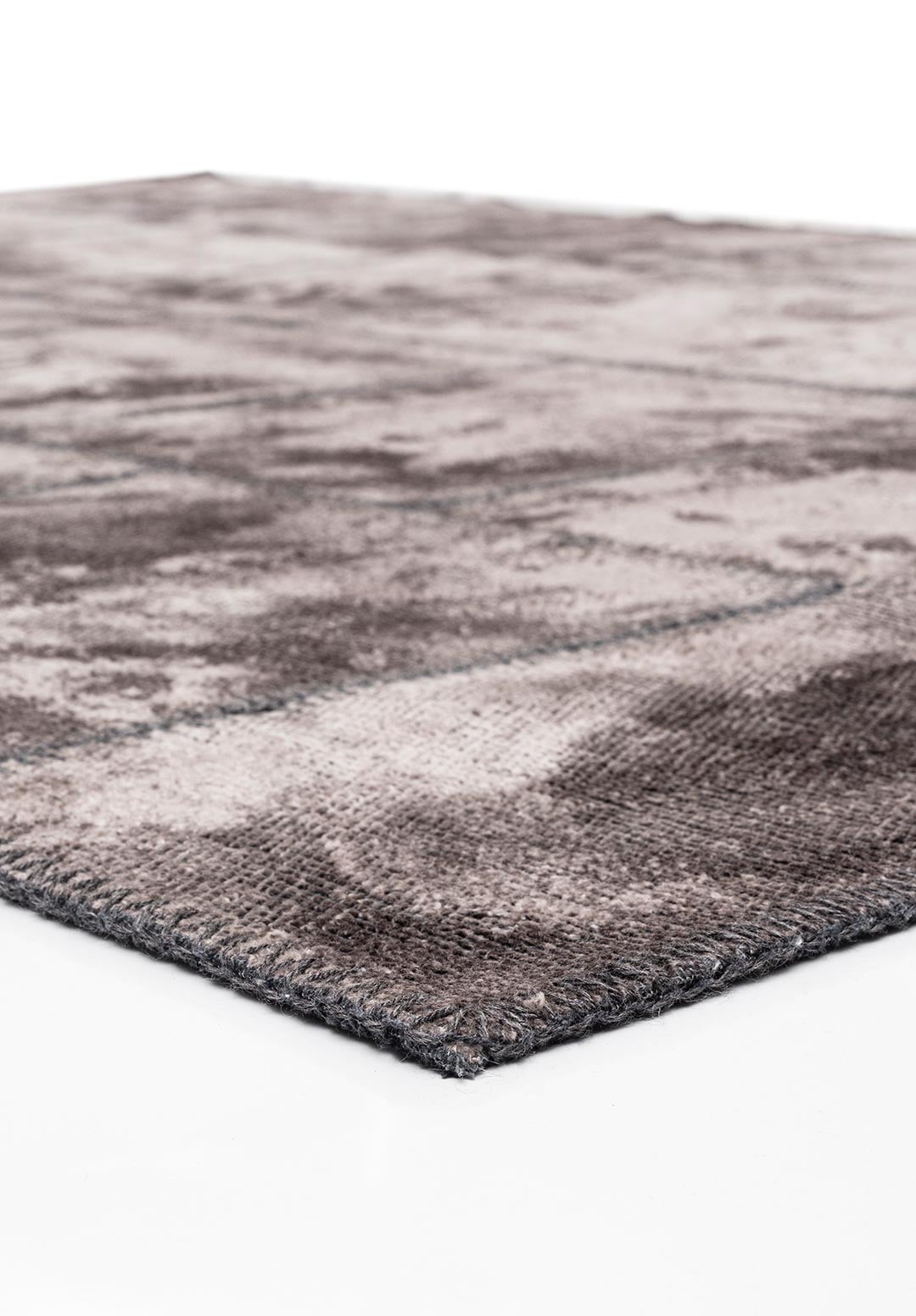 PATCH DARK GREY RUG