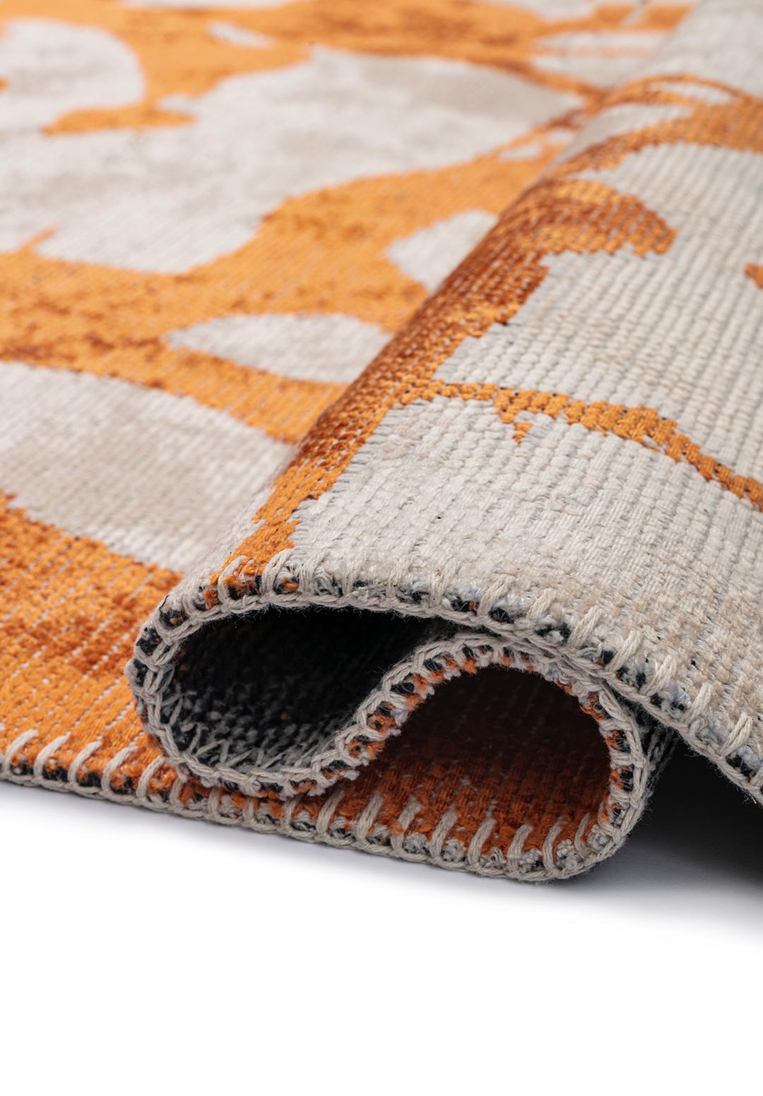 ASTORIA TERRA - BLACK - ECRU RUG