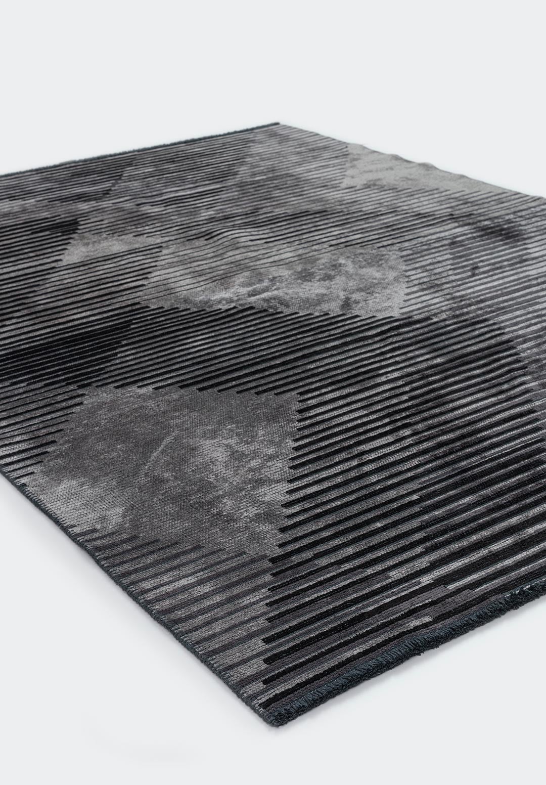 BARCELONA CHARCOAL - BLACK - GREY RUG