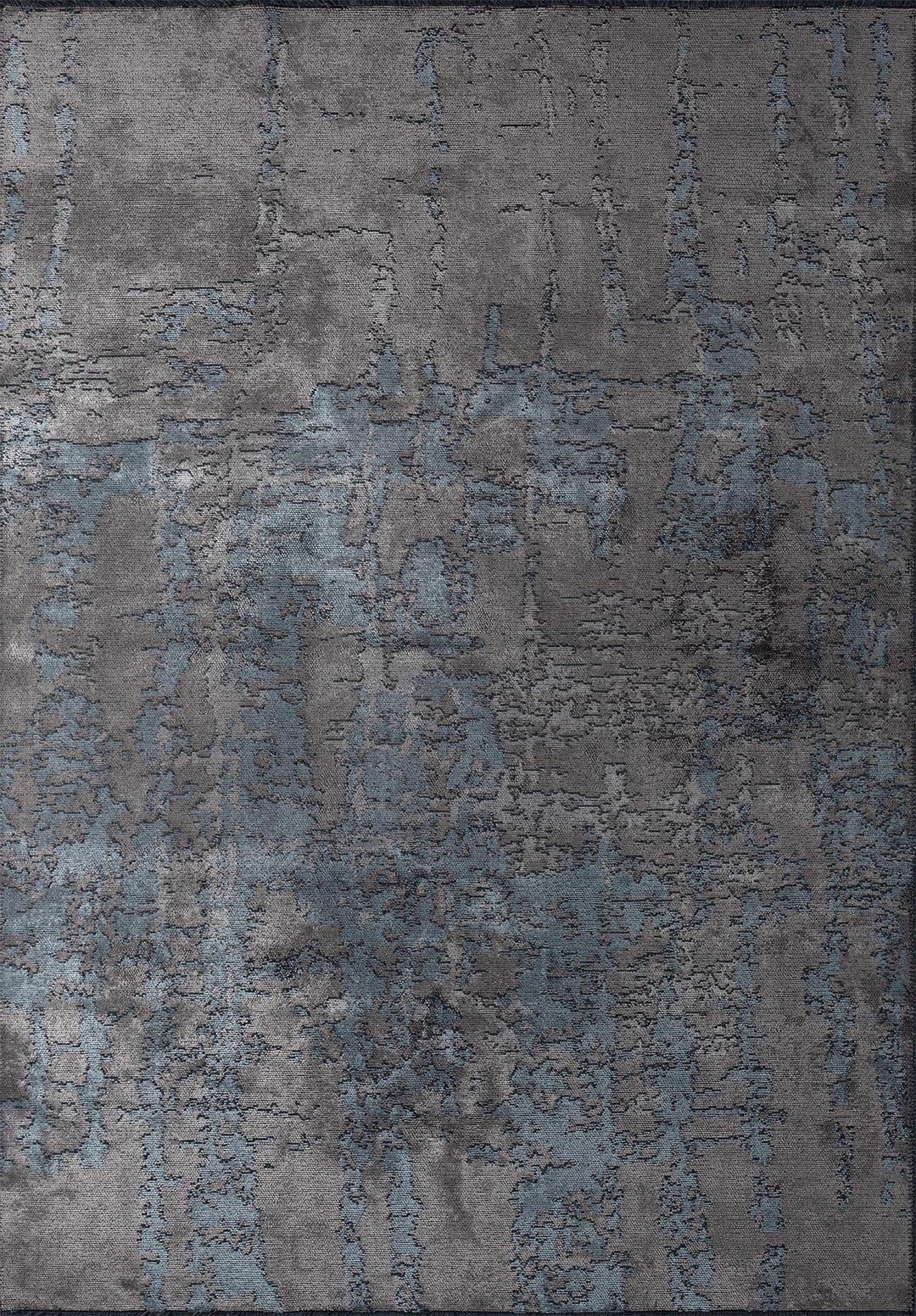 TOLEDO KOYU GRİ - MAVİ - KREM HALI