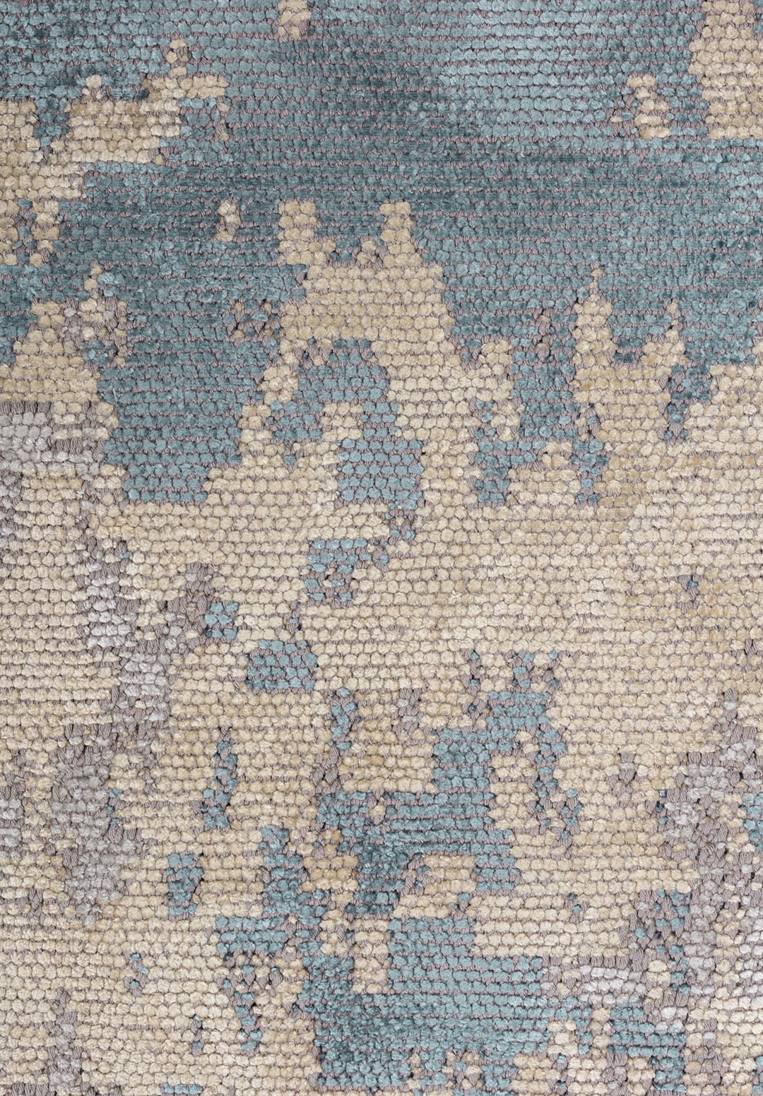 ATHENS LIGHT GREY - CREAM - BLUE RUG