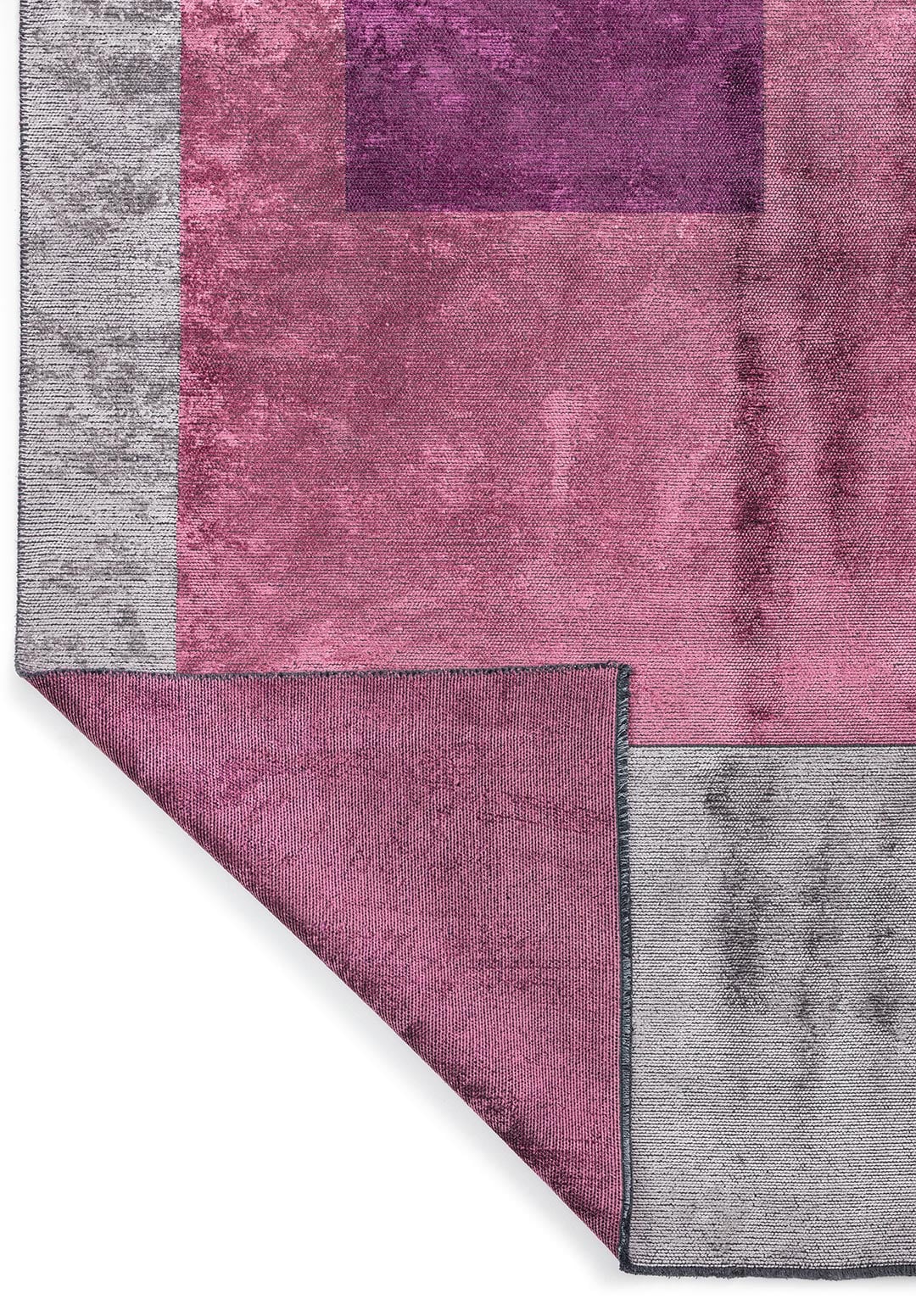 LYON PURPLE - PINK - LIGHT GREY RUG