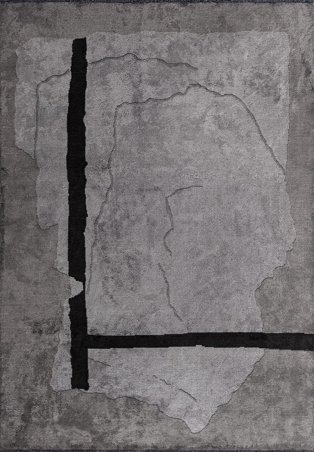 SALAMANCA BLACK - DARK GREY - LIGHT GREY RUG