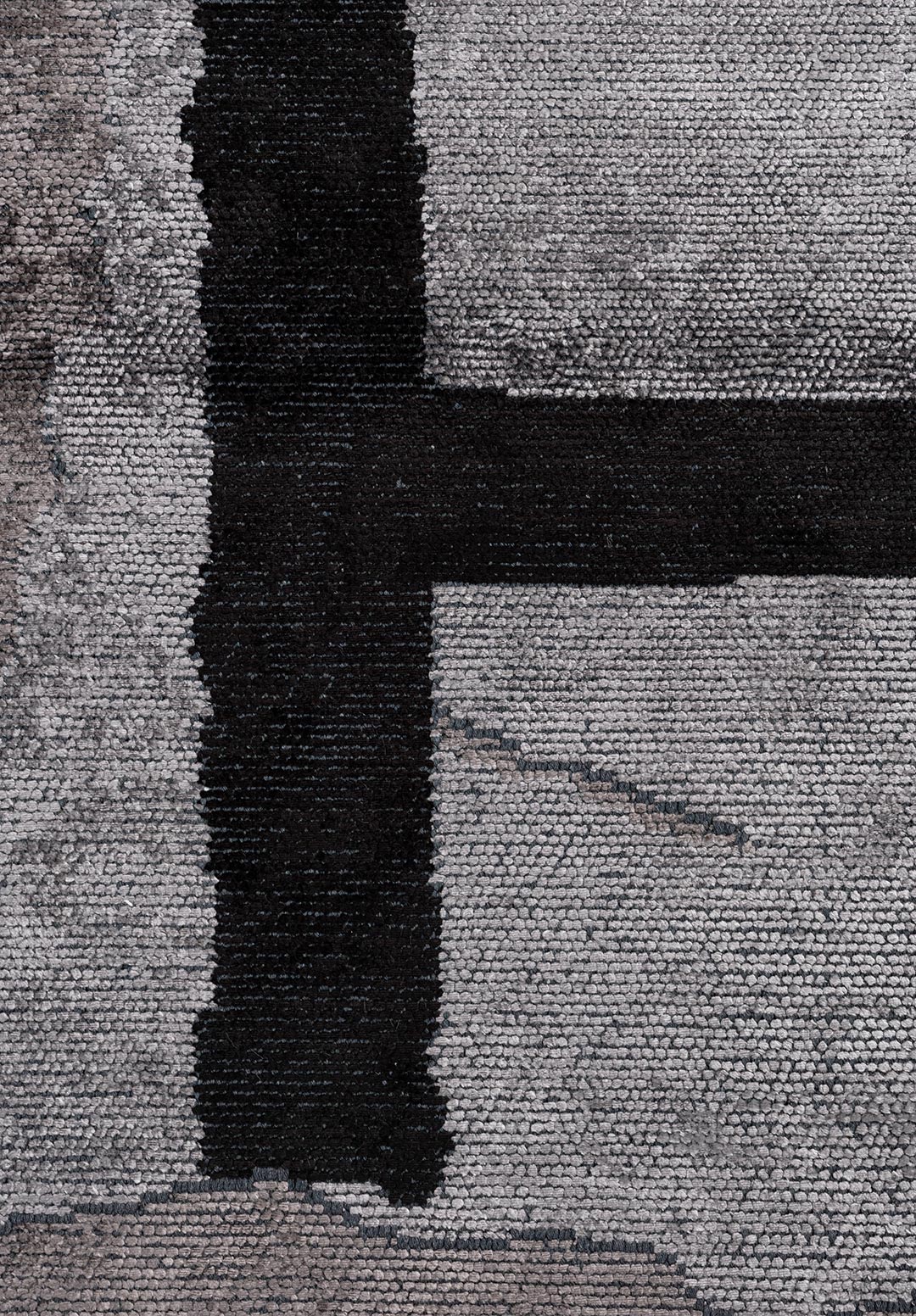 SALAMANCA BLACK - DARK GREY - LIGHT GREY RUG
