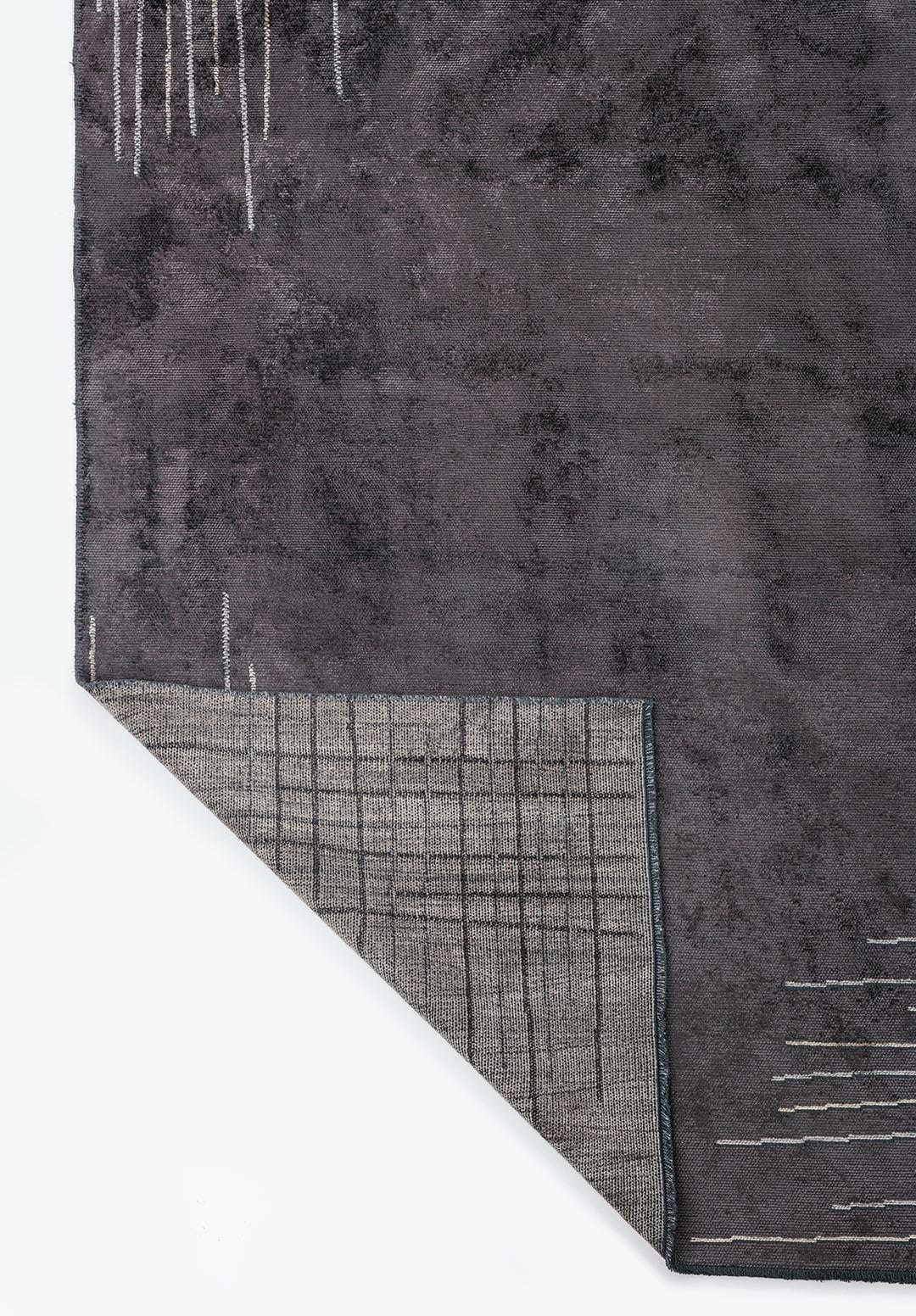 MANHATTAN CHARCOAL - BEIGE - GREY RUG