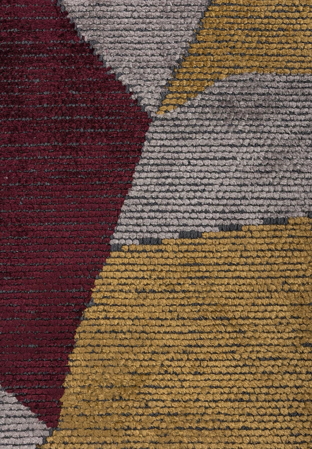 JERSEY CHERRY - LIGHT GREY - GOLD - LIGHT GREY RUG