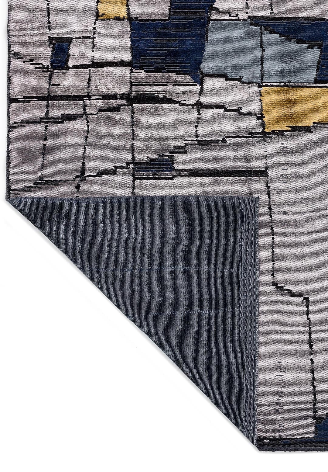 BRISTOL BLACK - DARK NAVY - RED - GOLD - BLUE - LIGHT GREY RUG