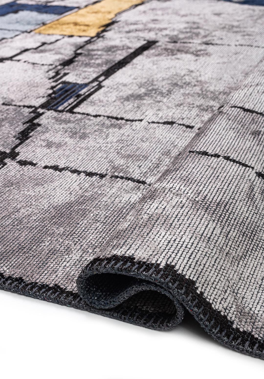 BRISTOL BLACK - DARK NAVY - RED - GOLD - BLUE - LIGHT GREY RUG