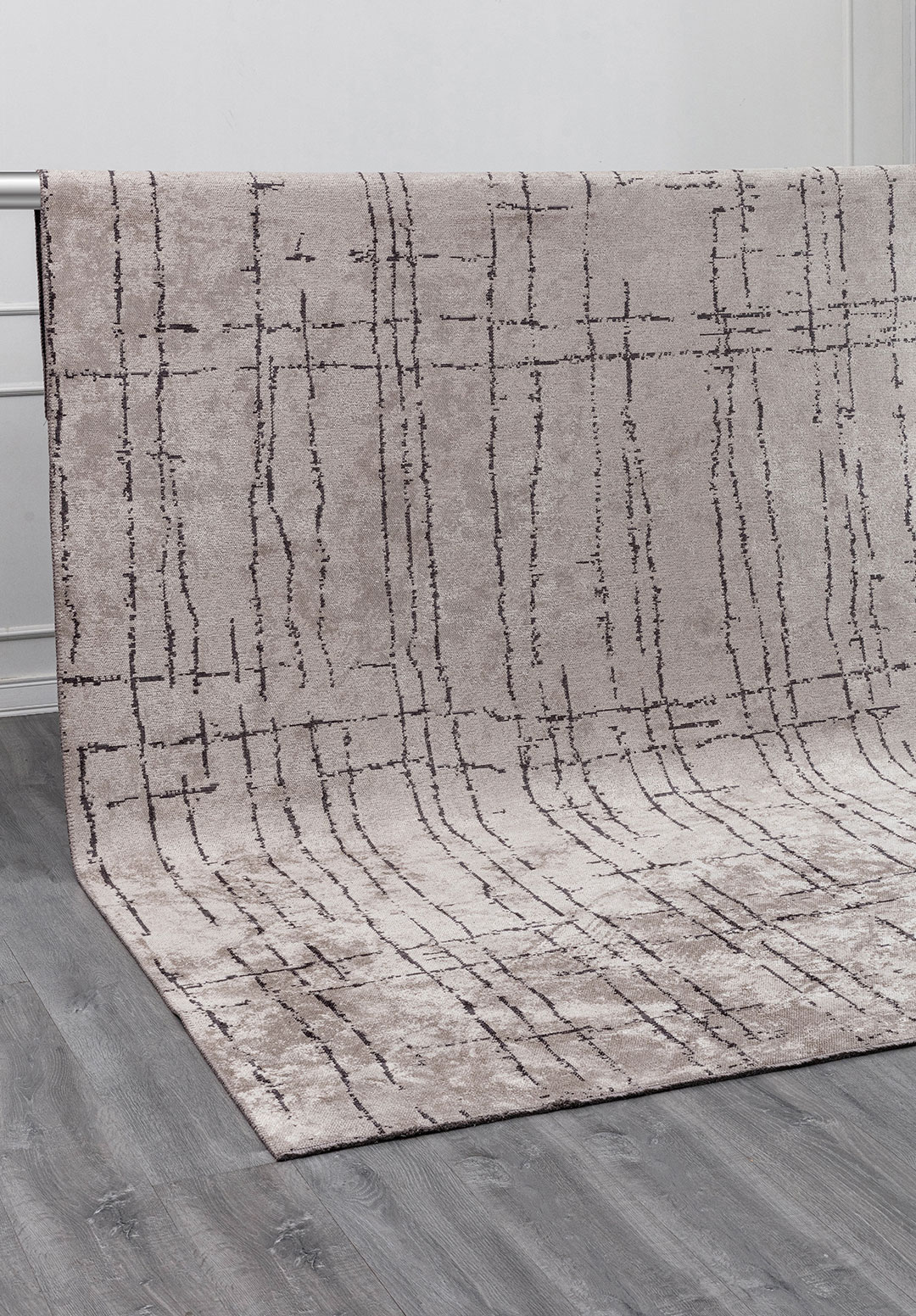 PISA CHARCOAL - STONE RUG