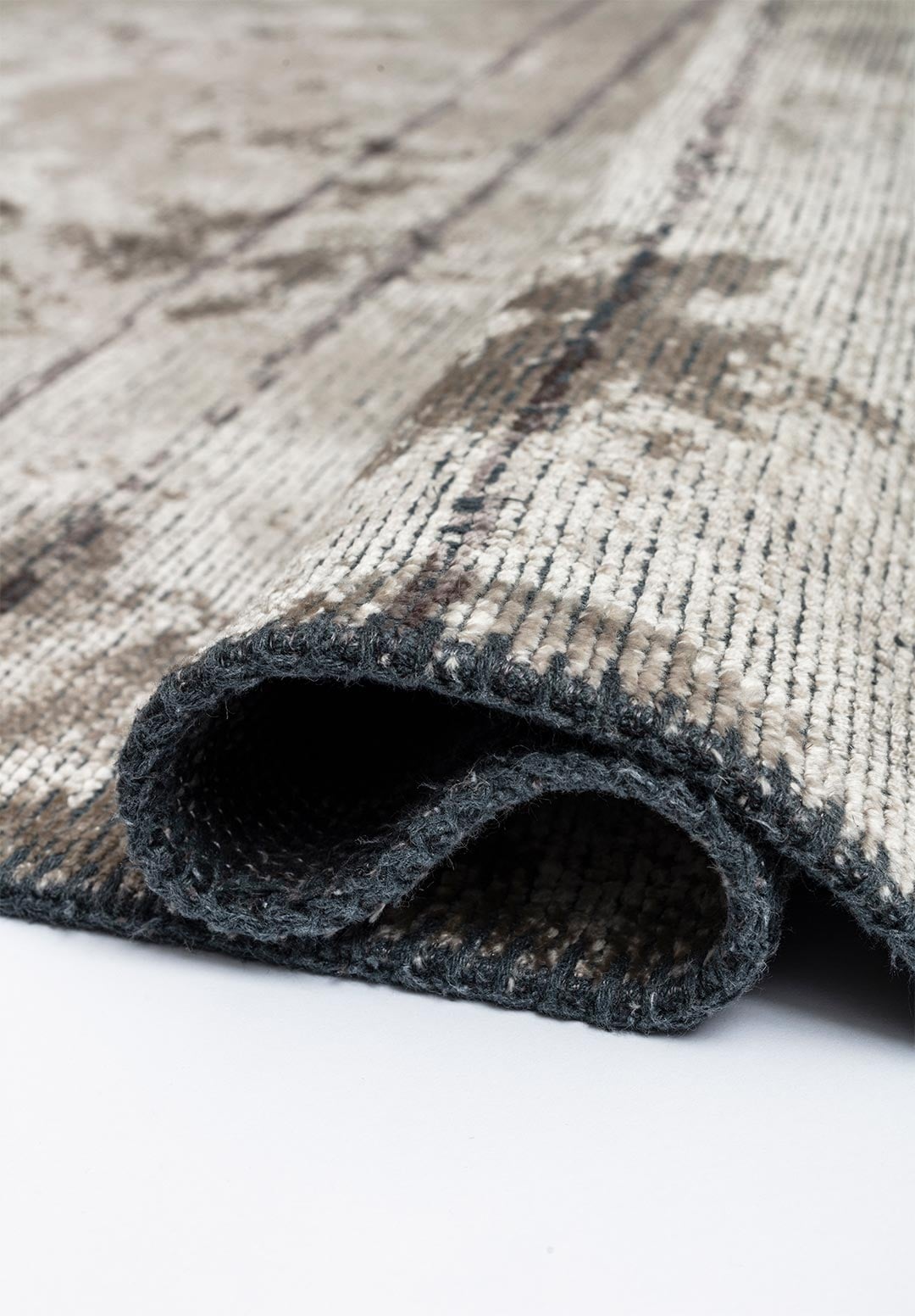 BARBER KOYU GRİ - KREM HALI