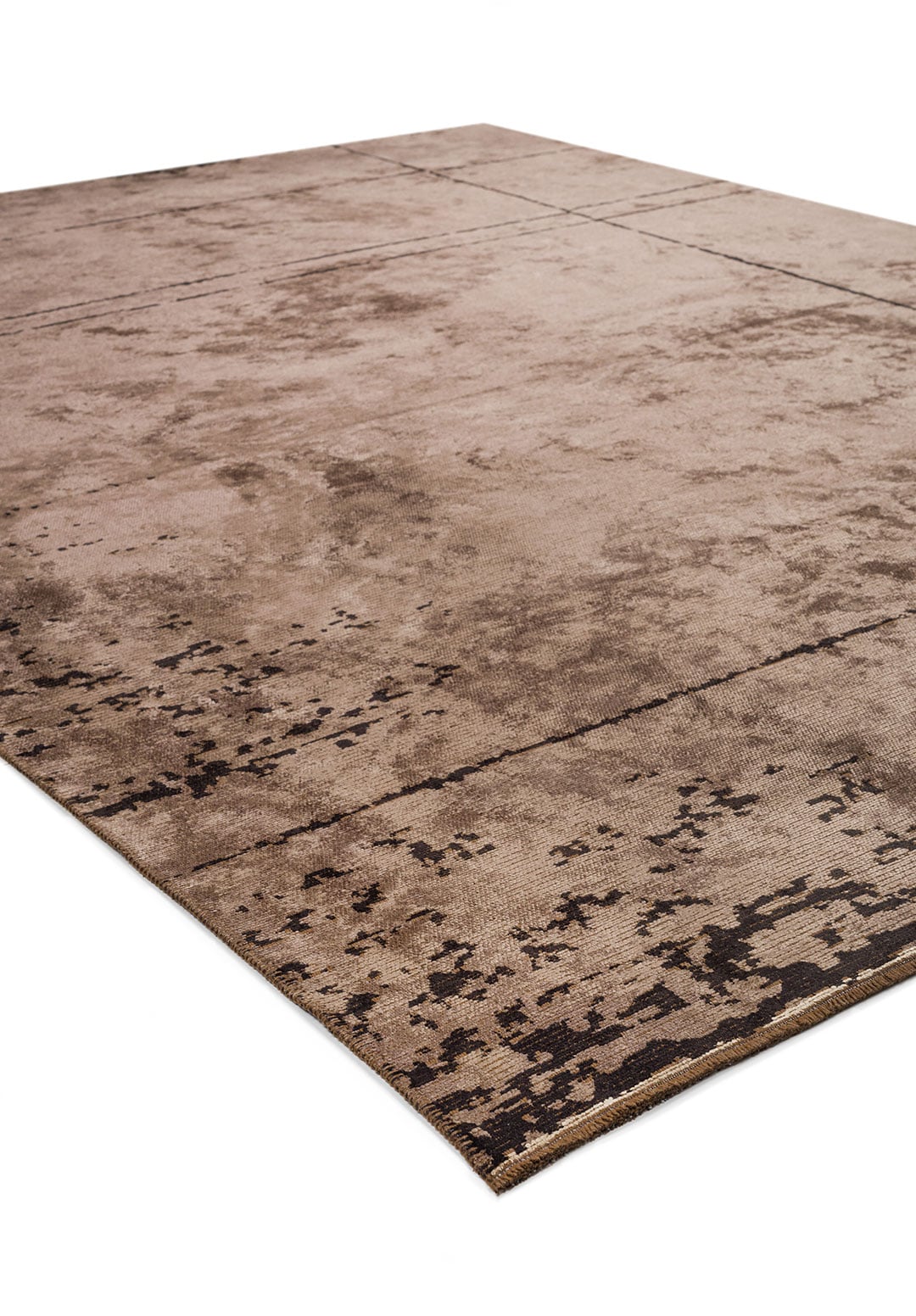 BARBER BLACK - DARK MINK RUG