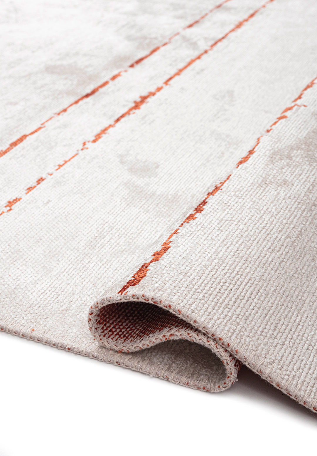 BARBER RUST - ECRU RUG