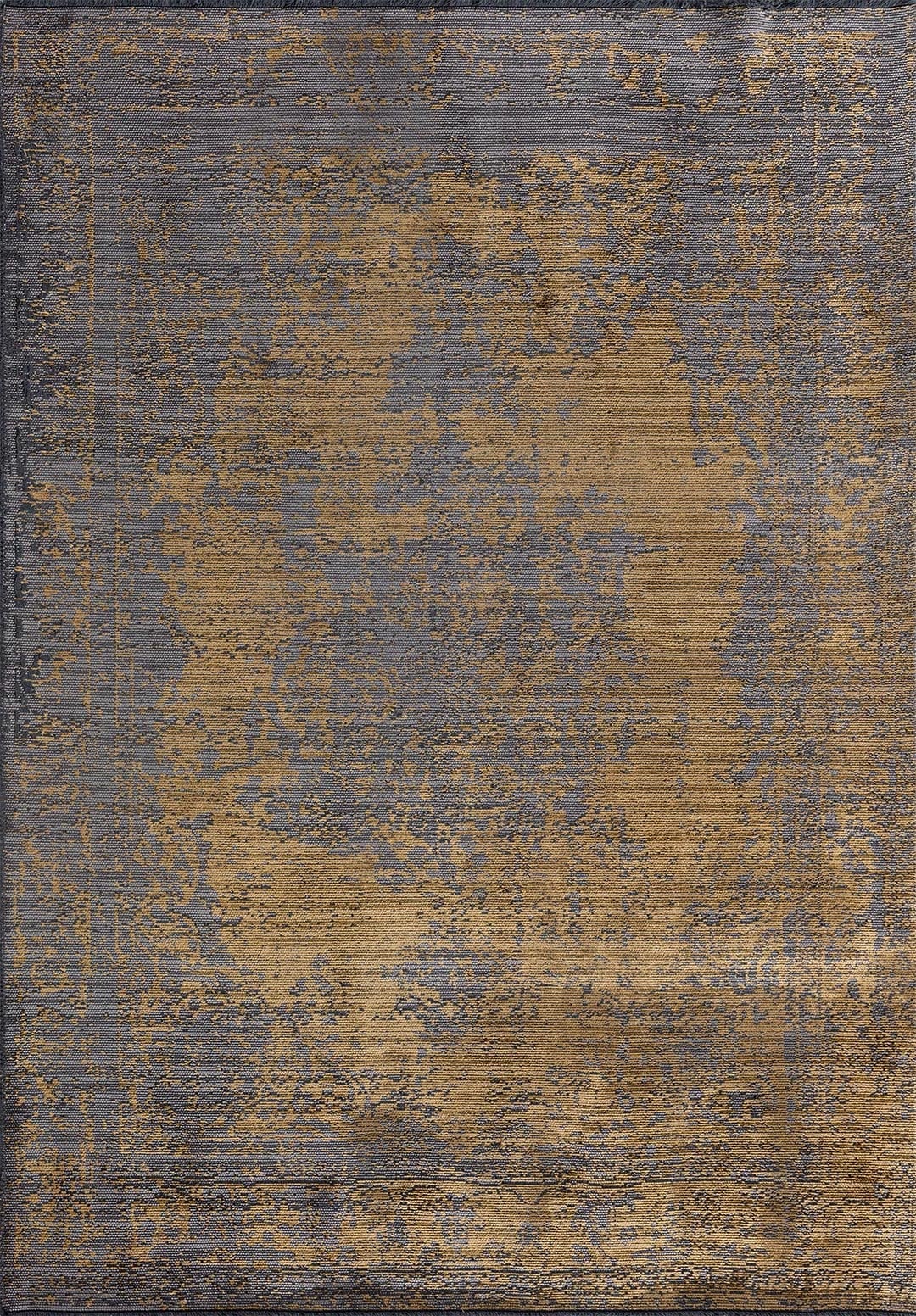 MEDALLION GRİ - GOLD HALI