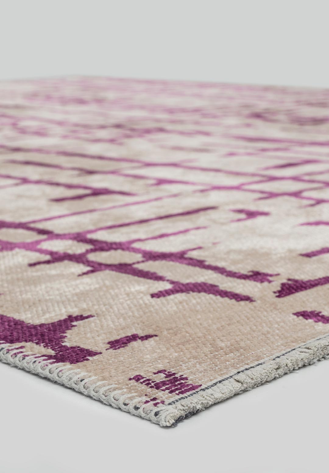 AXIS PURPLE - ECRU RUG