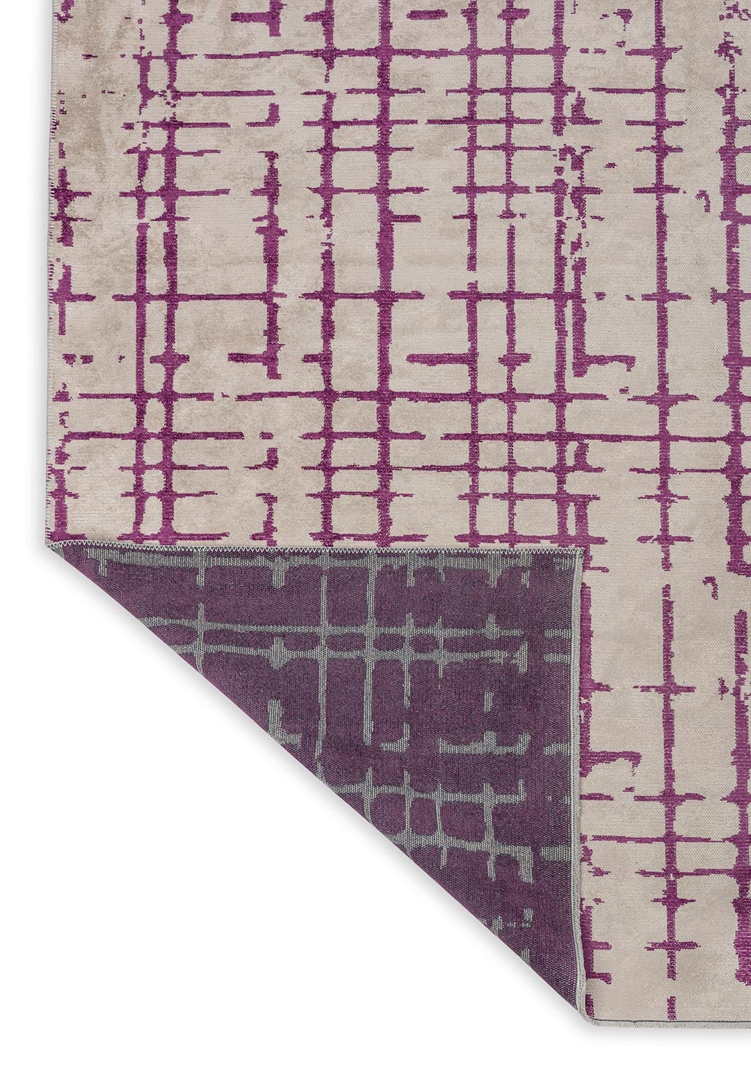 AXIS PURPLE - ECRU RUG