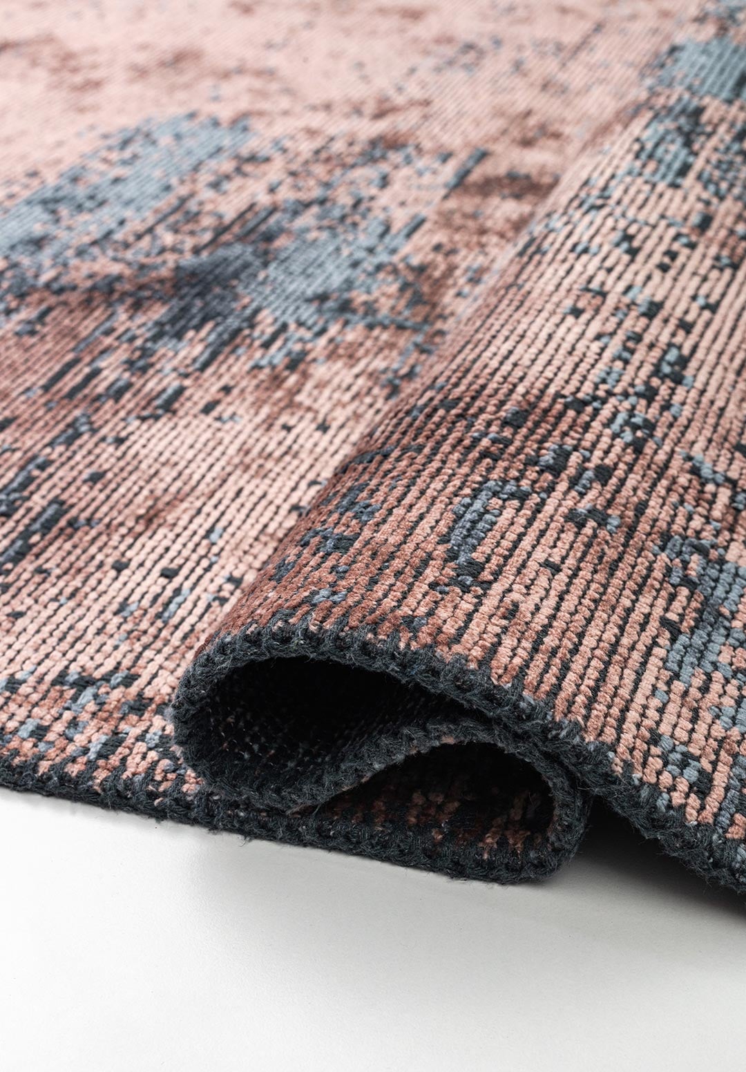 SURFACE Mavi - Bakır Halı