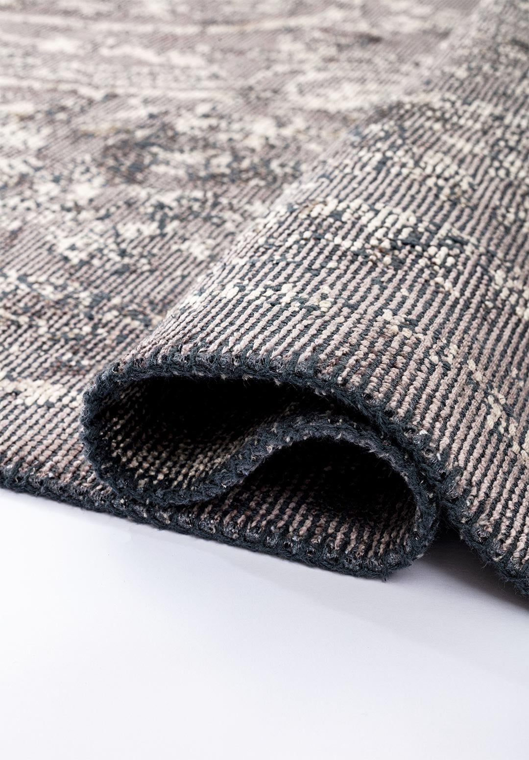 BABYLON DARK GREY - BEIGE RUG