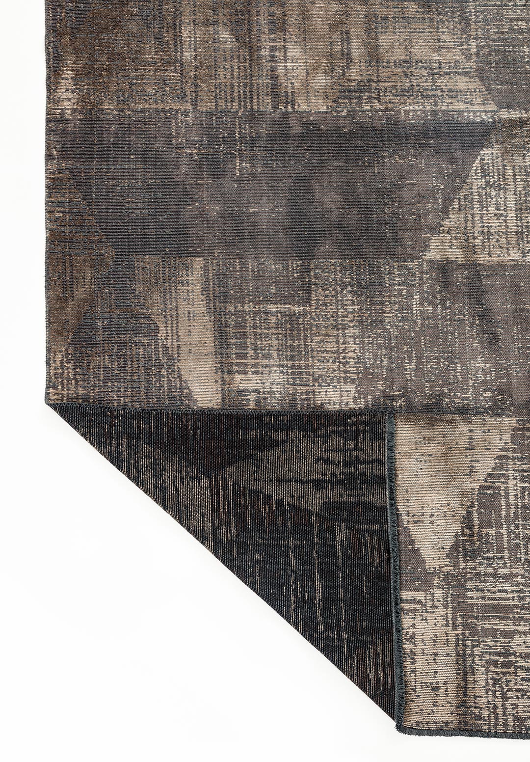 SHARP BEIGE - DARK MINK RUG