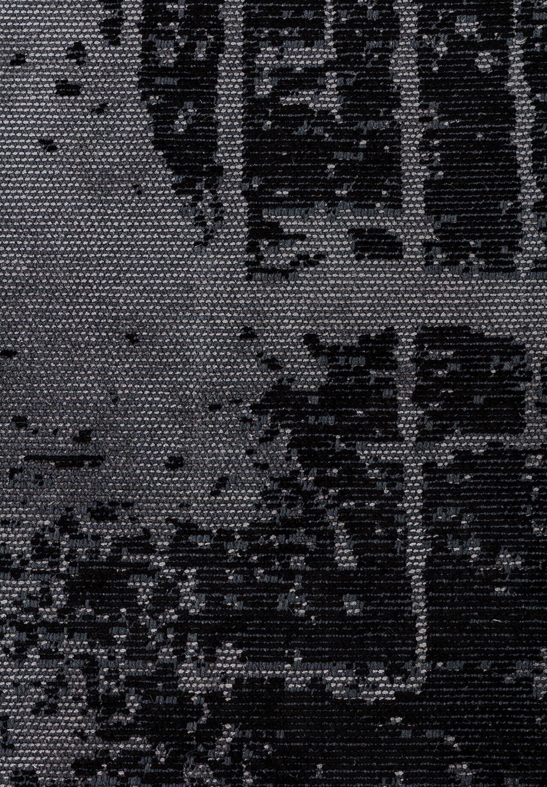 BARI BLACK - GREY RUG