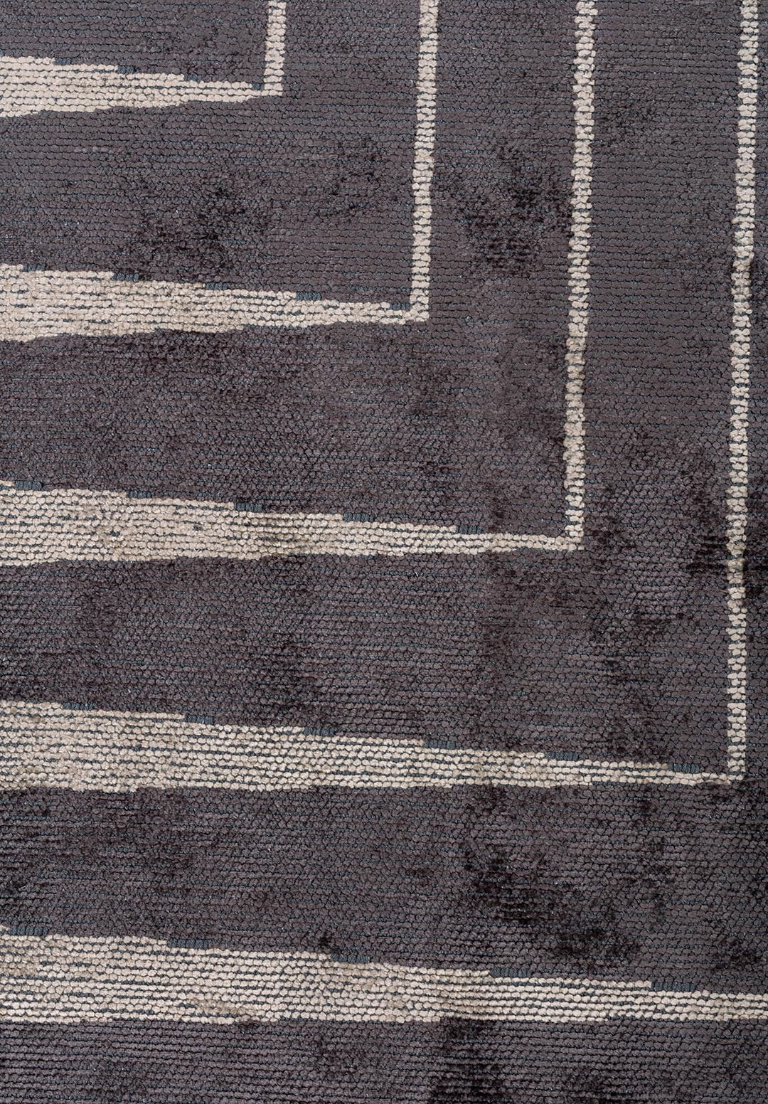 CUBIC CHARCOAL - BEIGE RUG