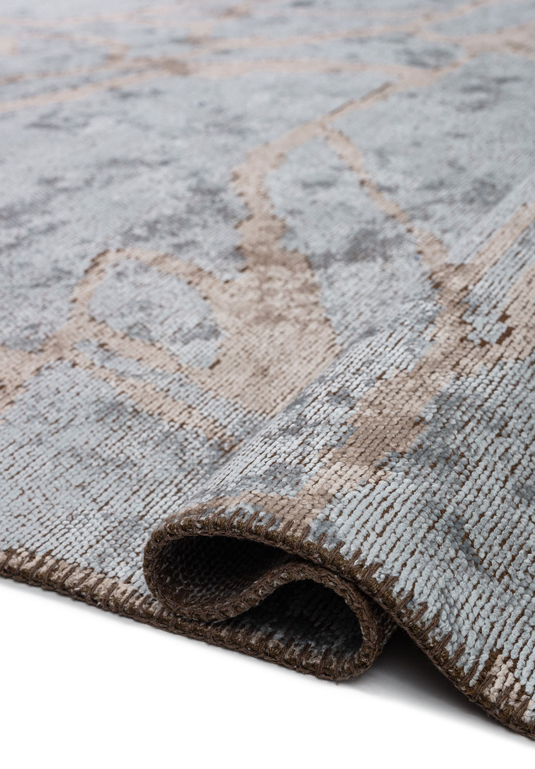 FLAW KEMİK - BUZ MAVİSİ HALI