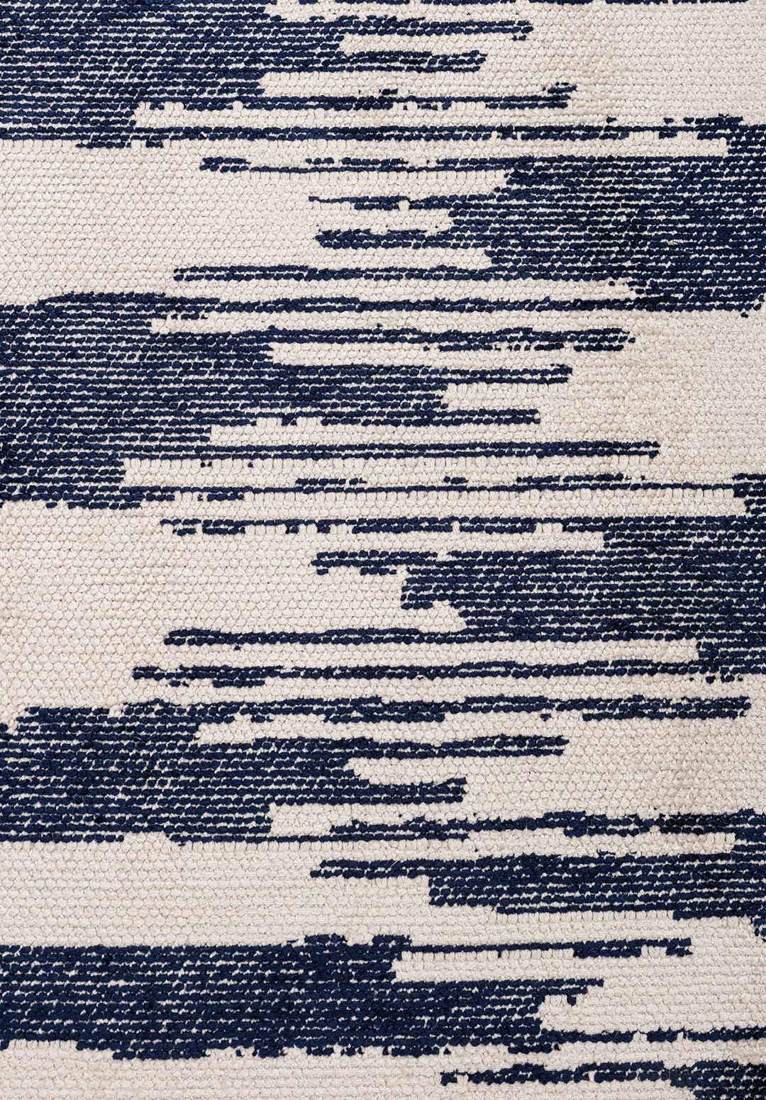 HUB DARK NAVY - ECRU RUG