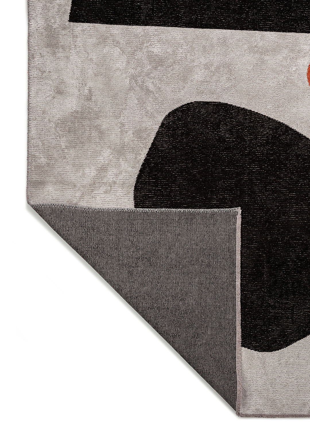 ROCK BLACK - RUST - BONE RUG