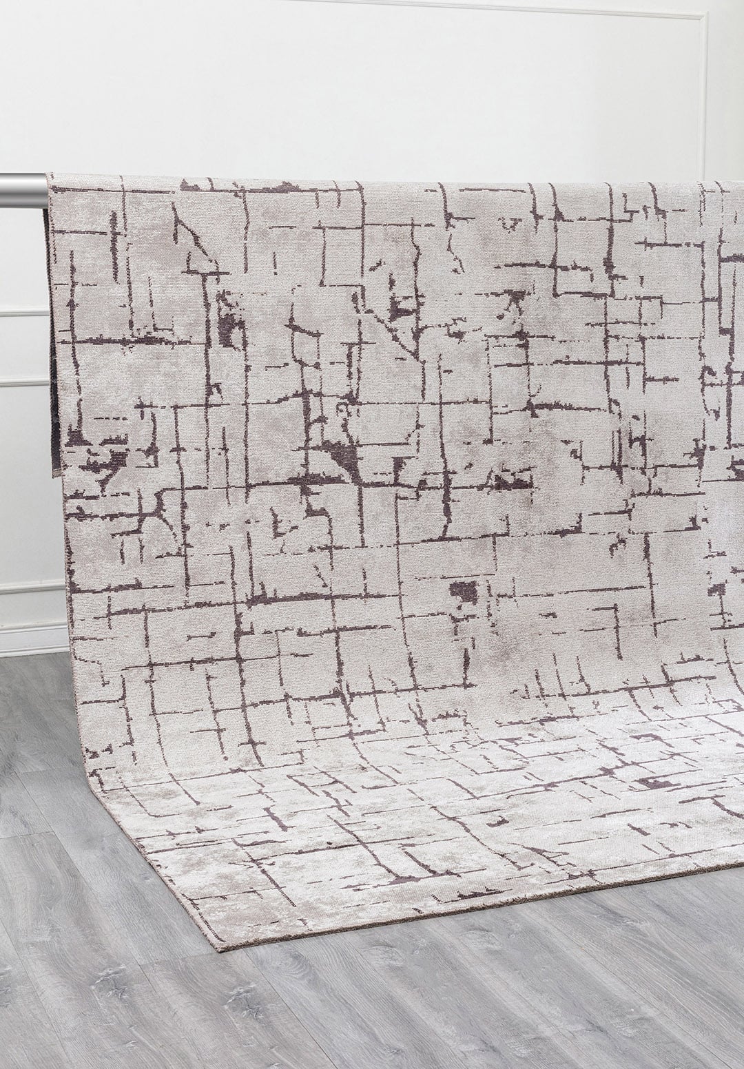 GALAXY CHARCOAL - LIGHT GREY RUG