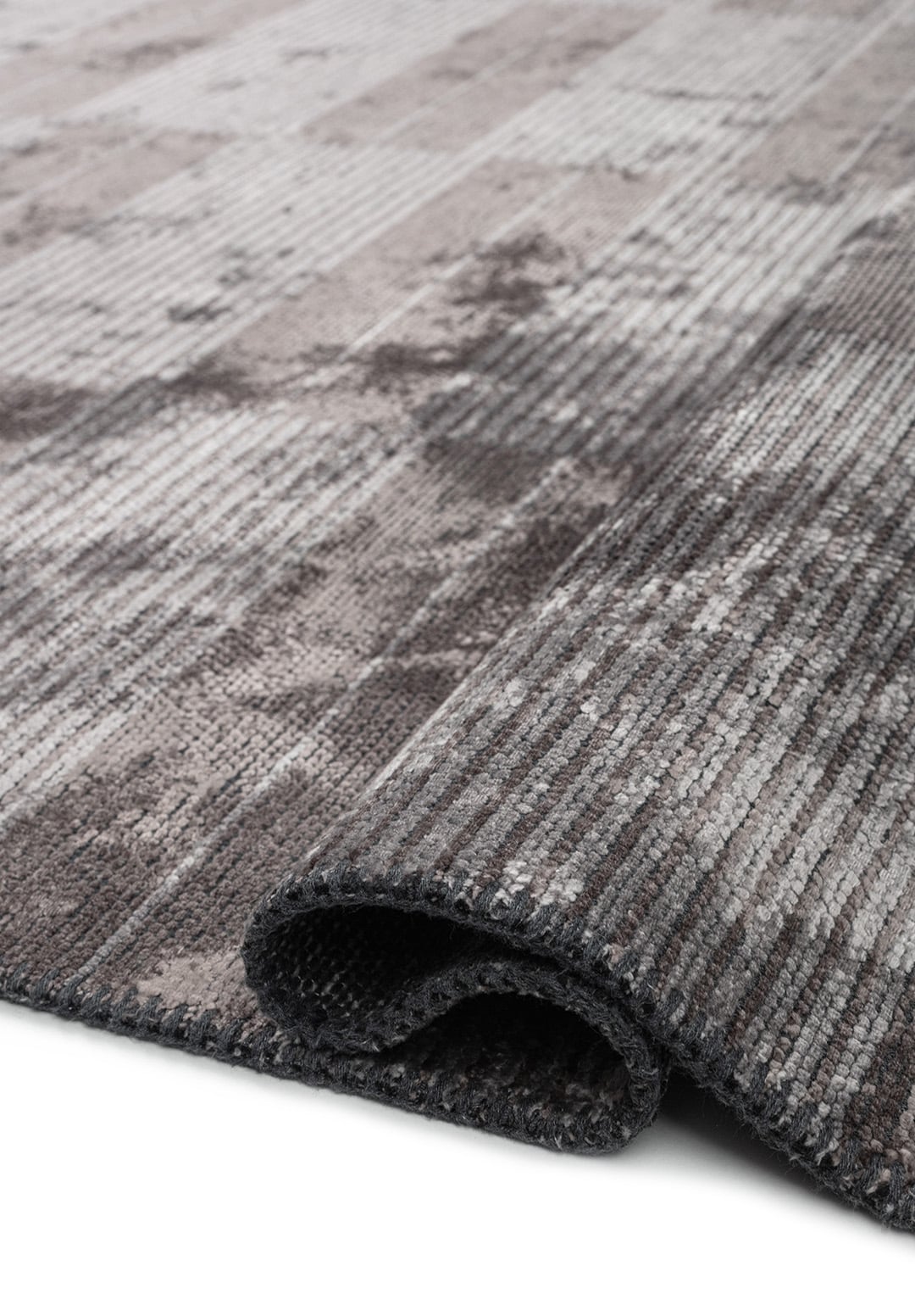 GLITCH DARK GREY - LIGHT GREY RUG